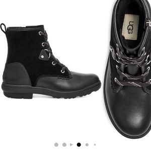 Ugg Hapsburg black waterproof hiking boots. Size 7.5